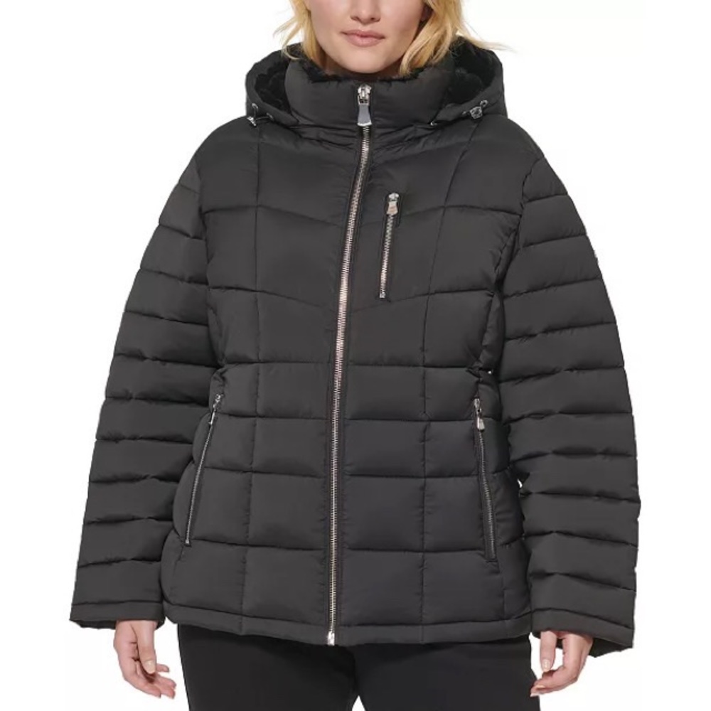 Calvin Klein Plus Size Puffer Coat